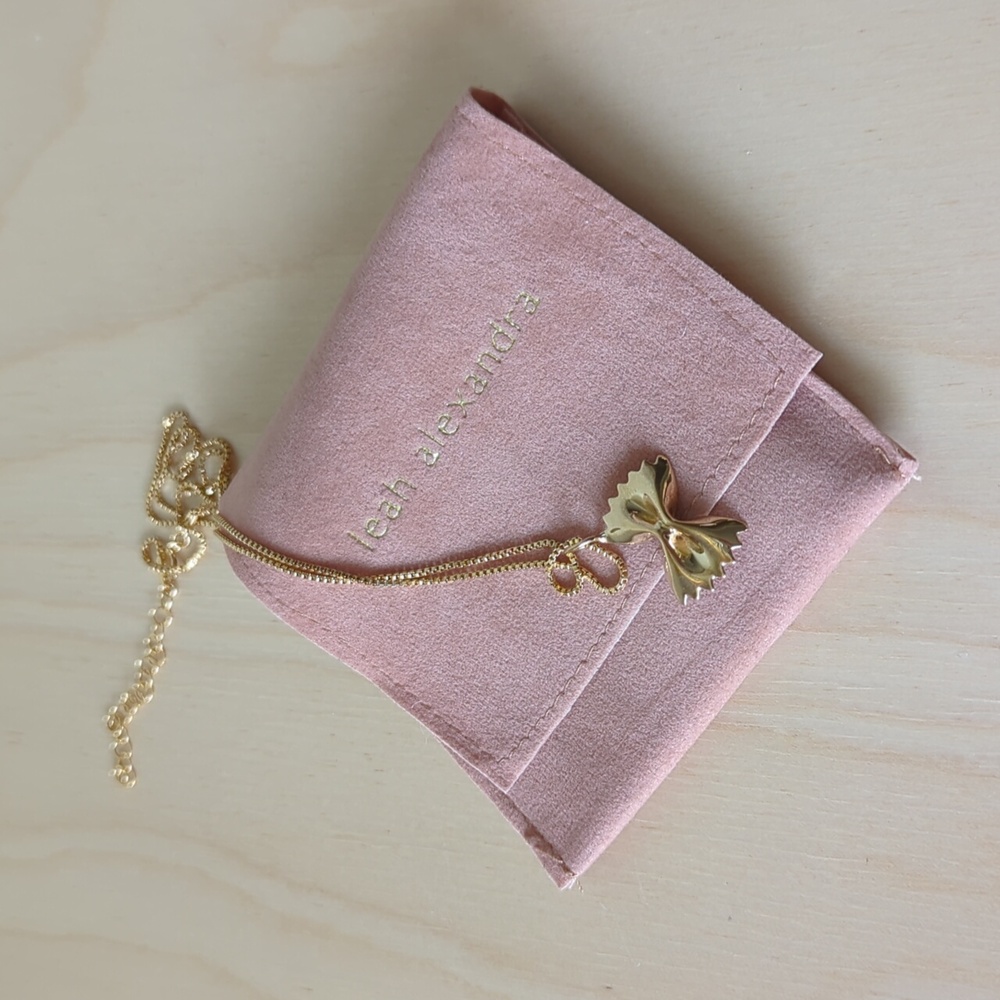 Leah Alexandra Farfalle Necklace